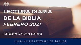 Lectura Diaria de La Biblia de febrero 2021 - La Palabra de Amor de Dios John 1:24 New American Bible, revised edition