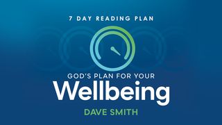 God's Plan For Your Wellbeing 1 Kings 17:4 New International Version