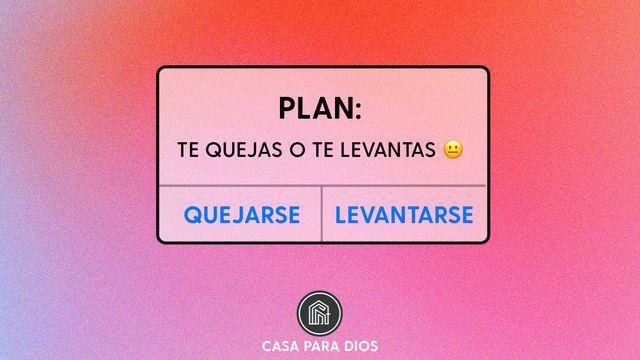 Te Quejas O Te Levantas