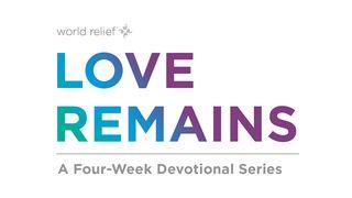 Love Remains 2 Timothy 2:1-7 The Message