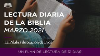 Lectura Diaria De La Biblia De Marzo 2021 - La Palabra De Oración De Dios 1 Reyes 3:10 Reina Valera Contemporánea