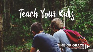 Teach Your Kids: Devotions From Time Of Grace Proverbes 13:20 Bible en français courant