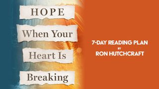 Hope When Your Heart Is Breaking Micah 7:8-9 New Living Translation