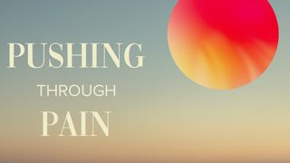 Pushing Through Pain 1 Corinthians 9:25-26 World English Bible, American English Edition, without Strong's Numbers