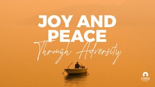 Joy and Peace Through Adversity Philippians 2:28 The Books of the Bible NT