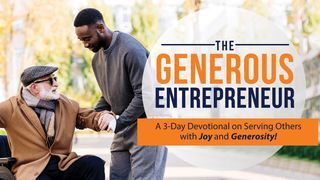 The Generous Entrepreneur: A 3-Day Devotional on Serving Others With Joy and Generosity Lukas 6:38 Det Norsk Bibelselskap 1930
