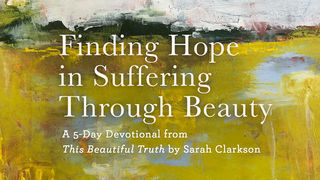 Finding Hope in Suffering Through Beauty Psalms 19:1-2 The Message