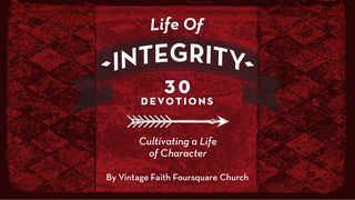 Life Of Integrity Genesis 29:32 New Living Translation