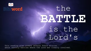 The Battle Is the Lord's Judges 7:5-6 New International Version