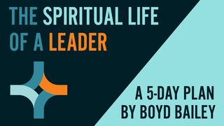 The Spiritual Life of a Leader ΚΑΤΑ ΛΟΥΚΑΝ 13:9 Η Αγία Γραφή (Παλαιά και Καινή Διαθήκη)