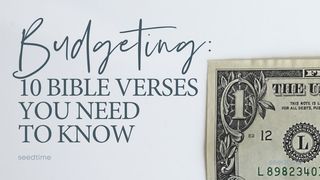 Budgeting: 10 Bible Verses You Need to Know Salomos Ordspråk 25:28 Norsk Bibel 88/07