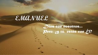 Emanuel - Dios Con Nosotros Éxodo 15:26 Nueva Versión Internacional - Español