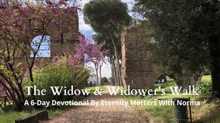 The Widow's & Widower's Walk John 16:4-7 The Message