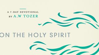 Tozer on the Holy Spirit  Romans 6:17-18 New International Version (Anglicised)