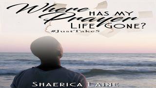 Where Has My Prayer Life Gone? #Justtake5 Ezekiel 22:30-31 New International Version