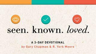 Seen. Known. Loved. Matthew 11:28-30 Christian Standard Bible