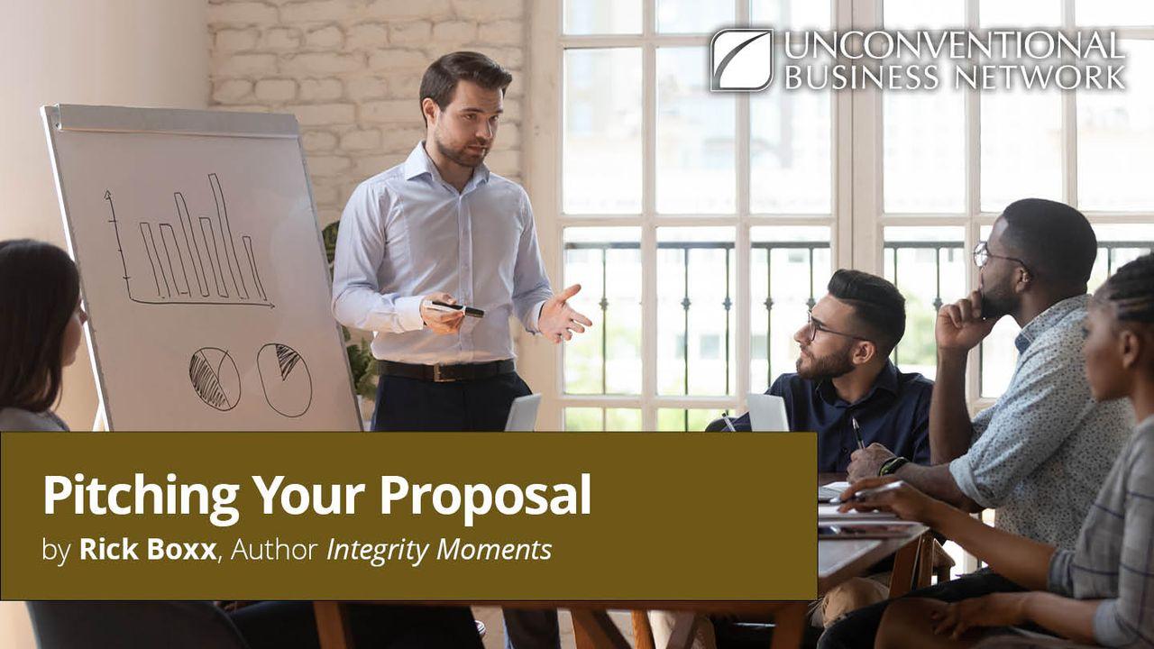 Pitching Your Proposal