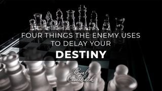 Four Things the Enemy Uses to Delay Your Destiny Santiago 1:13-14 Biblia Dios Habla Hoy