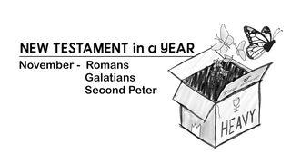 New Testament in a Year: November Galatians 3:17-18 New International Version
