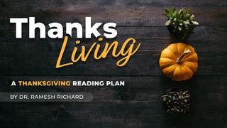 ThanksLiving: A Thanksgiving Reading Plan Joshua 4:9 King James Version