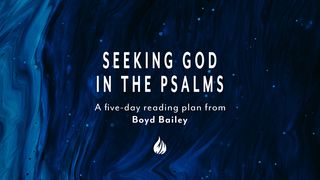 Seeking God in the Psalms Psalms 3:5 New King James Version