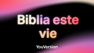 Biblia este vie Ioan 1:3 Noua Traducere Românească
