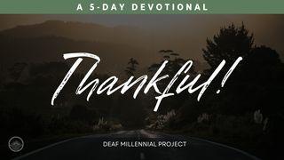 Thankful! Psalms 104:25-35 New Revised Standard Version