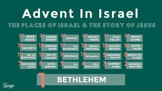 Advent in Israel: The Places of Israel & the Story of Jesus Numbers 32:12 New King James Version