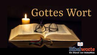 Gottes Wort Psalm 119:101 Lutherbibel 1912