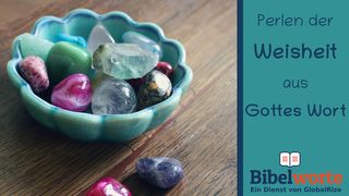 Perlen der Weisheit aus Gottes Wort Sprüche 8:33 Die Bibel (Schlachter 2000)