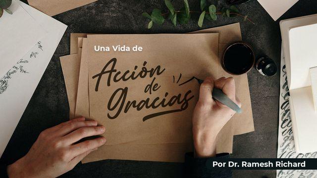 Una Vida De Acción De Gracias