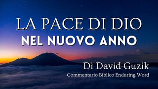 La Pace Di Dio Nel Nuovo Anno Filippesi 4:8 Traduzione Interconfessionale in Lingua Corrente