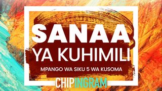 Sanaa Ya Kustahimili Yakobo 1:6 Swahili Revised Union Version