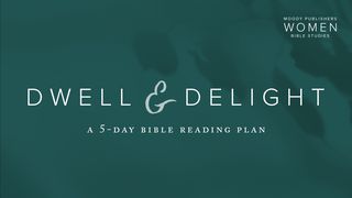 Dwell & Delight in the Word  Habakkuk 3:19 New Living Translation