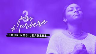 Prier Pour Vos Leaders - Eric & Rachel Dufour  Matthieu 22:38 Parole de Vie 2017