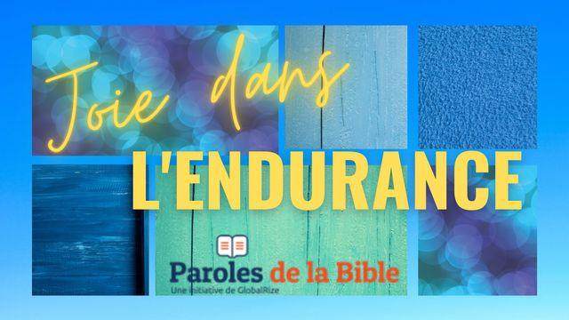 La joie dans l'endurance