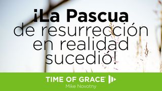 ¡La Pascua de resurrección en realidad sucedió! Juan 20:1 Nueva Traducción Viviente