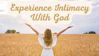 Experiencing Intimacy With God Matthew 8:26 New International Version (Anglicised)