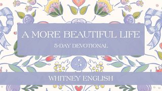 A More Beautiful Life Psalms 102:17 New Living Translation