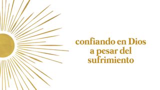 Confiando en Dios a Pesar del  Sufrimiento Salmo 77:10 Nueva Versión Internacional - Español
