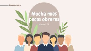 Mucha Mies Pocos Obreros Mateo 28:20 Nueva Versión Internacional - Español