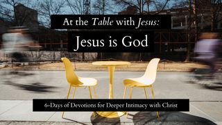 At the Table with Jesus John 10:25-30 The Message
