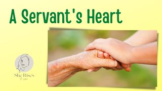 A Servant's Heart Romans 2:5 New International Version (Anglicised)