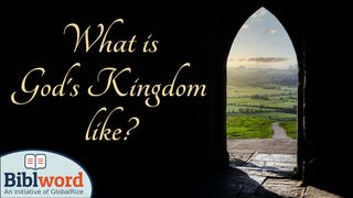What Is God's Kingdom Like? Izaijo 55:5 A. Rubšio ir Č. Kavaliausko vertimas su Antrojo Kanono knygomis