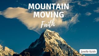 Mountain Moving Faith Matthew 17:1 Contemporary English Version