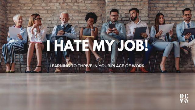 I Hate My Job!