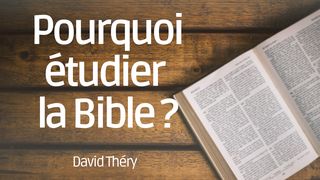 Pourquoi Étudier La Bible ? Psaume 119:11 Nouvelle Edition de Genève 1979