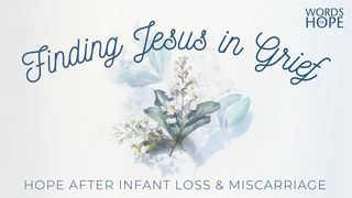 Finding Jesus in Grief: Hope After Infant Loss and Miscarriage Mark 15:37-39 The Message