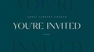 You're Invited Acts 20:35 New Century Version