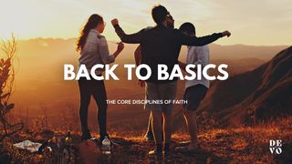 Back to Basics Psalms 95:1-2 Good News Bible (British) with DC section 2017